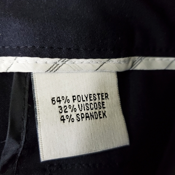 Talbots Petites Navy Stretch Pants, Size 4 - Picture 8 of 10